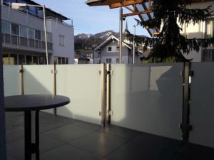 Balkon lub taras w obiekcie Stadtdomizil TOP 5