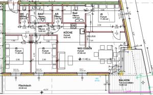 Plan piętra w obiekcie Stadtdomizil TOP 5