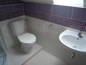 Vannituba majutusasutuses Suite Ohrada