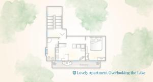 Půdorys ubytování Lovely Apartment Overlooking Lake Como by Rent All Como