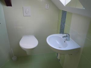 Vannituba majutusasutuses Suite Ohrada