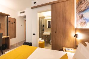 Koupelna v ubytování Hi Hotels Trento - Wellness & Spa Adults Only
