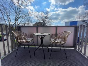 Balkoni atau teres di Design Apartment Catch Me If You Can
