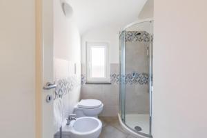 Koupelna v ubytování Il Vefio
