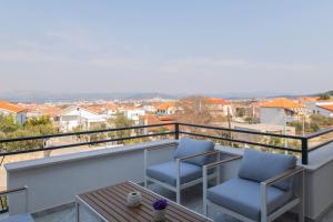 Balkón alebo terasa v ubytovaní Villa Magna luxury apartments