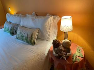 A bed or beds in a room at Casa Artista