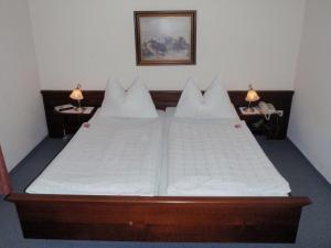 Posteľ alebo postele v izbe v ubytovaní Hotel-Restaurant Moser Pöchlarn