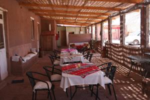 Restoran või mõni muu söögikoht majutusasutuses Quinta Adela Bed & Breakfast