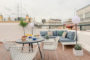 Balkón alebo terasa v ubytovaní Green-Apartments Buenaventura Deluxe con Terraza Privada