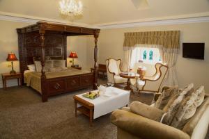 TV a/nebo společenská místnost v ubytování Kilronan Castle Hotel & Spa