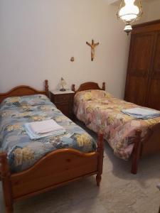 Krevet ili kreveti u jedinici u objektu La Casa di Lina