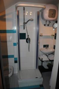 Koupelna v ubytování B&B Al Castagneto