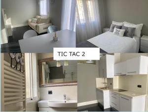 A bed or beds in a room at Apartamentos Logroño centro, TIC TAC, wifi