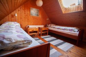 Postel nebo postele na pokoji v ubytování The Real Faroese Experience