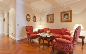 Uma área de estar em Hotel Alameda Palace