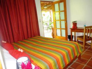 Postel nebo postele na pokoji v ubytování Hotel Iguanito