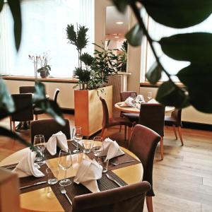 
Restaurant ou autre lieu de restauration dans l'établissement City Hotel Ljubljana
