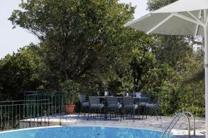 Bazén v ubytovaní Villa Anemelia by Rodostamo Collection alebo v jeho blízkosti