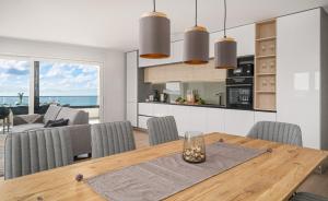 Kuchyň nebo kuchyňský kout v ubytování Apartment SABBIA