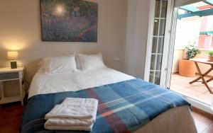 Posteľ alebo postele v izbe v ubytovaní Apartamento Ayamonte Isla Canela Golf