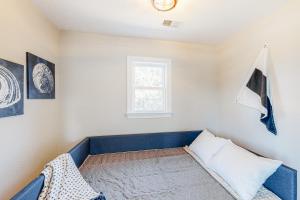 Ein Bett oder Betten in einem Zimmer der Unterkunft BlueDream
