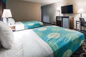 Postel nebo postele na pokoji v ubytování Travelodge by Wyndham San Antonio Downtown Northeast