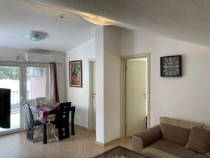 Posezení v ubytování Mystras Apartments