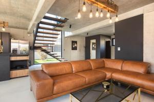 Posezení v ubytování Luxury villa GRANDIOSA with sauna and jacuzzi