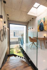 Posezení v ubytování Luxury villa GRANDIOSA with sauna and jacuzzi