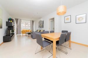 Posezení v ubytování APARTAMENTO MADRID rio 4ºA