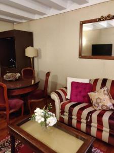 A seating area at Ca' Marinella