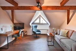 Posezení v ubytování Hotel-Gasthof zum Bach