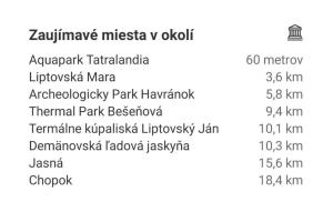 Kép Chata 412 Tatralandia szállásáról Liptószentmiklóson a galériában