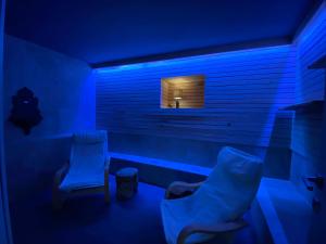 Posezení v ubytování White albergo diffuso Ristorante & SPA