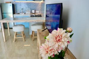 TV/Unterhaltungsangebot in der Unterkunft Ocean Star Apartment Sanur