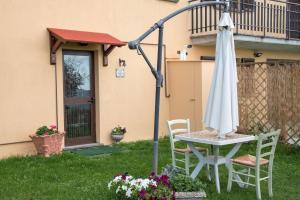 A garden outside Agriturismo Monte della Dea