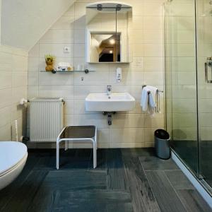 Kylpyhuone majoituspaikassa Georgenberg