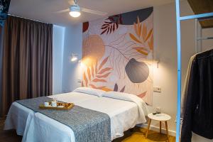 Postel nebo postele na pokoji v ubytování Hotel Internacional