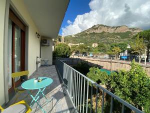 En balkong eller terrass på B&B Casa Rosetta Meta