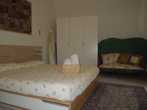 Postel nebo postele na pokoji v ubytování Casa Enrica nei Sassi