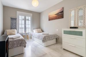 Ένα ή περισσότερα κρεβάτια σε δωμάτιο στο Vista Panoramica