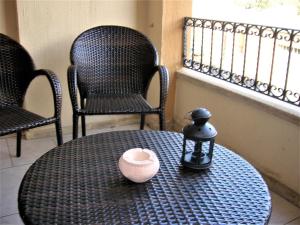 A seating area at Appartamento nel cuore di Villasimius 1 piano