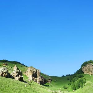 Paesaggio naturale nelle vicinanze dell'ostello