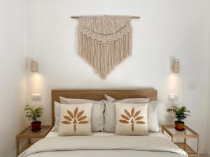 Voodi või voodid majutusasutuse Pathos Guest House toas