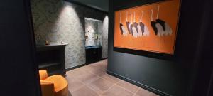 Santarella Guest House的休息区