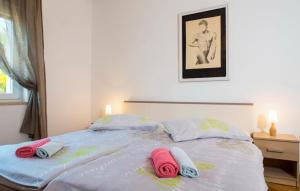Posteľ alebo postele v izbe v ubytovaní Holiday House Jagoda