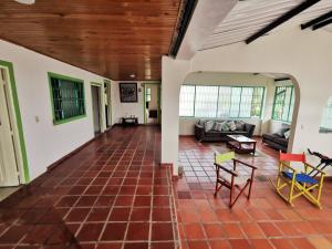 Posezení v ubytování CASA DE CAMPO CORRALEJAS - ANOLAIMA