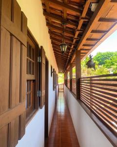 Balkón nebo terasa v ubytování NayMar Paraty Casa Familiar