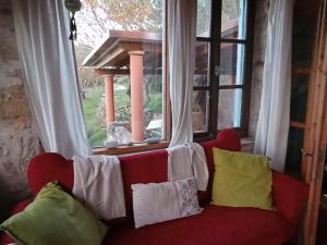 Posedenie v ubytovaní Villa Spiti Elaionas