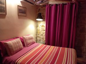 Posteľ alebo postele v izbe v ubytovaní Villa Spiti Elaionas